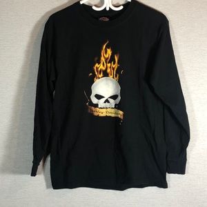 Harley riviera maya long sleeve souvenir shirt